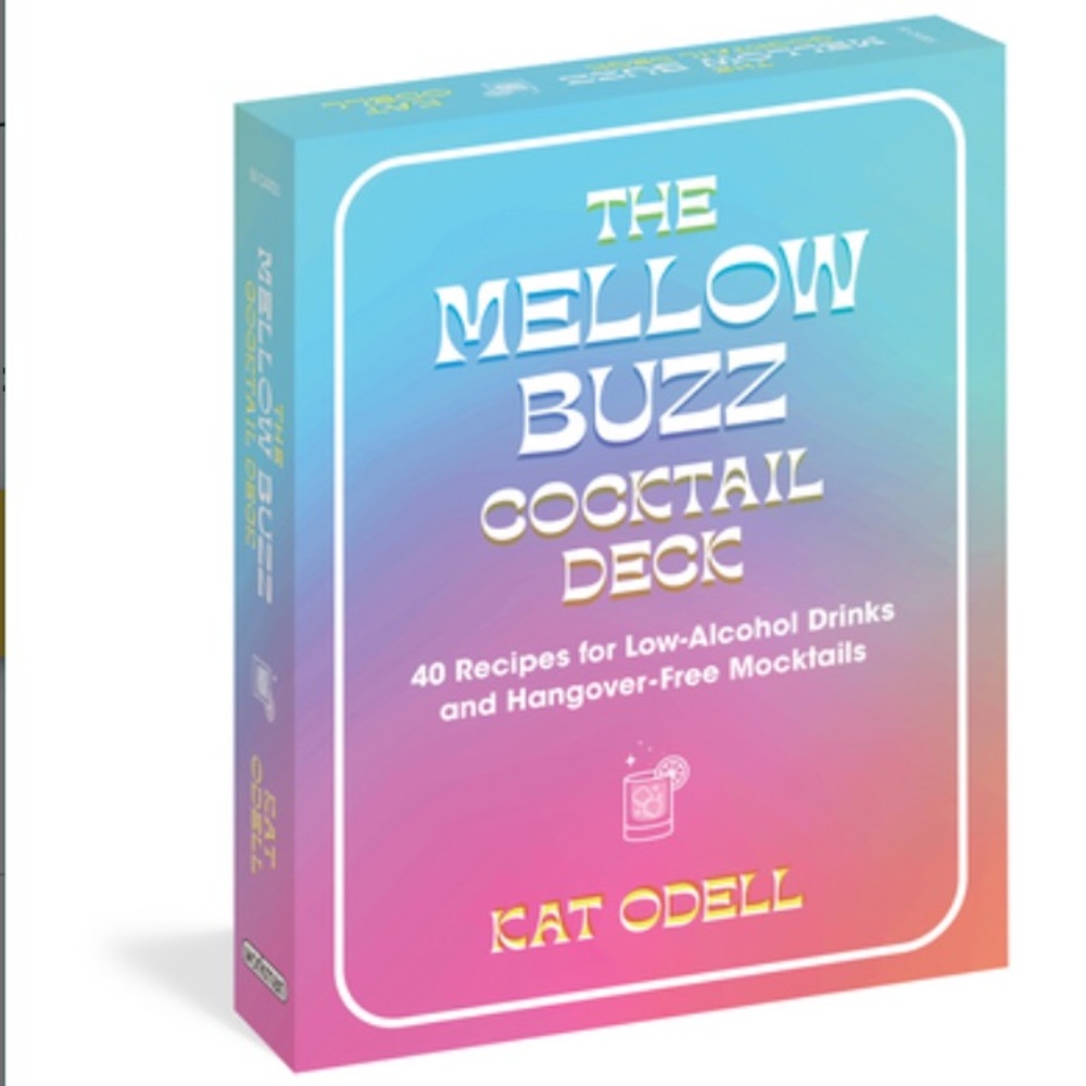 The Mellow Buzz Cocktail Deck by Kat Odell - Recipe cards. Makes a great gift!